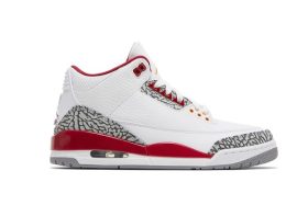 AIR JORDAN 3 RETRO ‘CARDINAL RED’ REPS