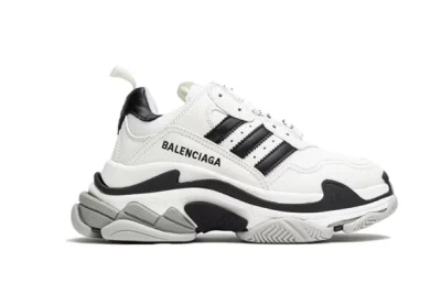 AD X BALENCIAGA TRIPLE-S BLACK WHITE REPLICA - etkick uk