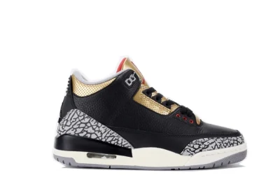 Air Jordan 3 “Black Cement Gold” 2022 REPLICA - etkick uk