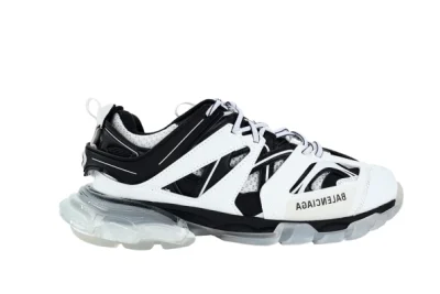 BALENCIAGA TRACK LED SNEAKER LUMINOUS WHITE BLACK - etkick uk