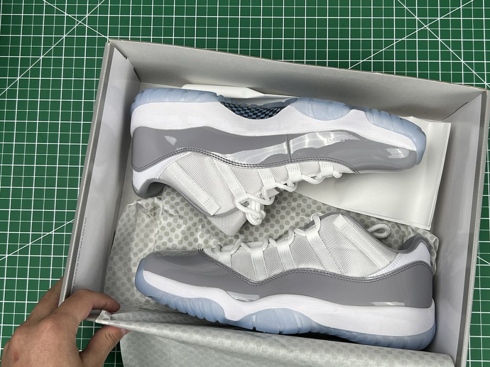 Air Jordan 11 Retro Low ‘Cement Grey’ Reps - etkick uk