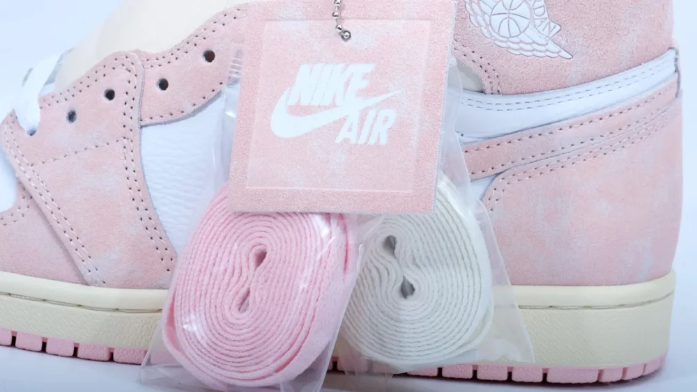 Air Jordan 1 High OG Gewaschenes Rosa - etkick uk