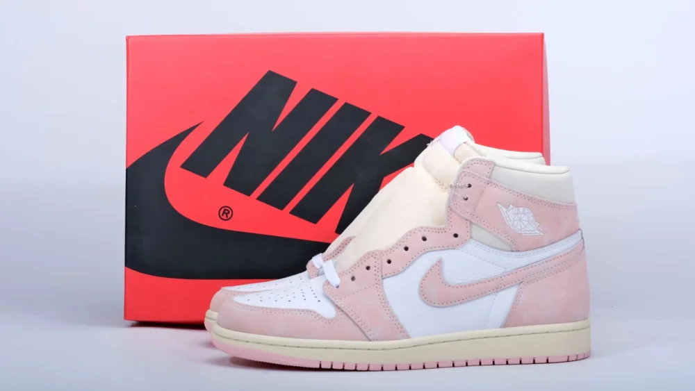 Air Jordan 1 High OG Gewaschenes Rosa - etkick uk