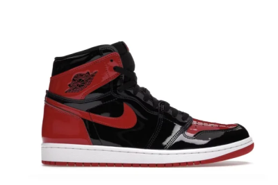 Patent Leather ‘Bred’ Air Jordan 1s REPS - etkick uk