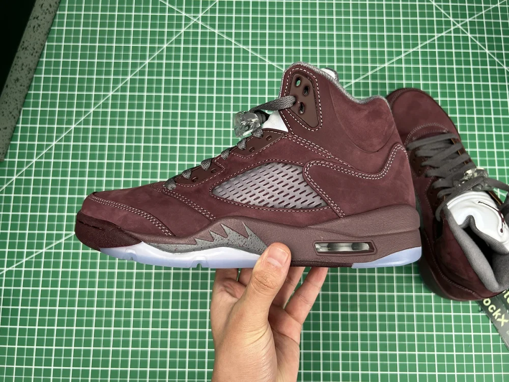 AIR Jordan 5 “Burgundy” Reps - etkick uk