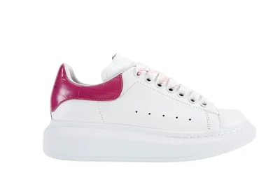 McQueen Oversized Pink Crocodile REPS - etkick uk