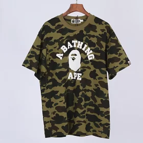 Camo Logo Print T-Shirt Replica