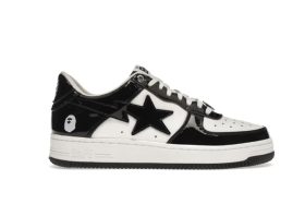 A BATHING APE BAPE STA LOW BLACK REPS