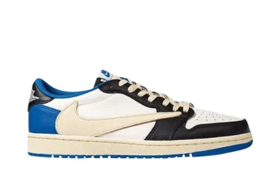 Travis Scott Fragment Design Jordan 1  Low - etkick reps