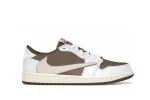 Travis Scott x Jordan 1 Reps Low White Brown