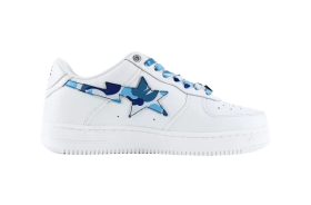 A Bathing Ape Bape Sta ABC Camo White Blue REPS