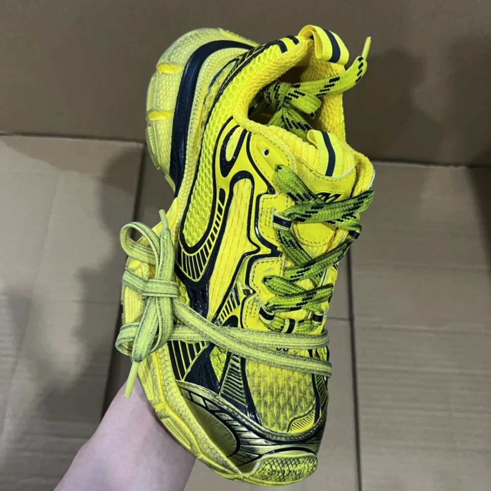 Balenciaga 3XL Yellow and Black REPS - etkick uk