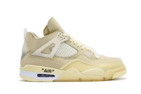 Jordan 4 Off-White Sail Reps