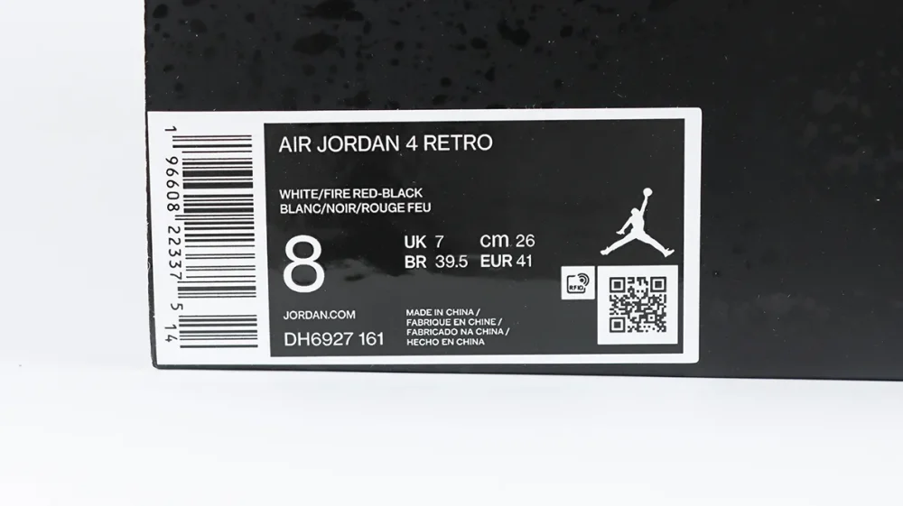 Jordan 4 Retro ‘Red Cement’ - etkick reps