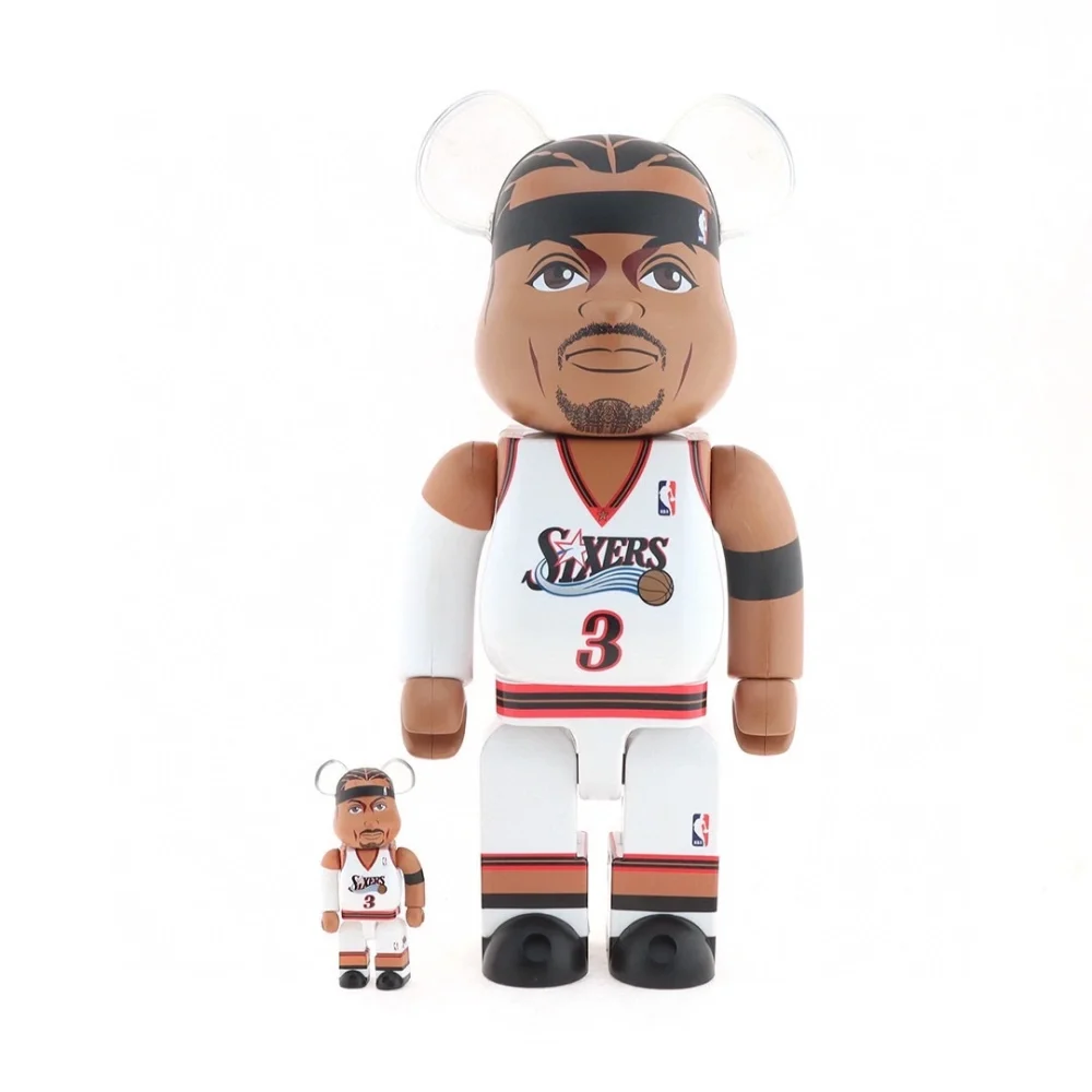 BE@RBRICK star series Allen Iverson trendy doll - etkick uk