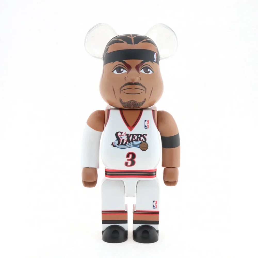 BE@RBRICK star series Allen Iverson trendy doll - etkick uk