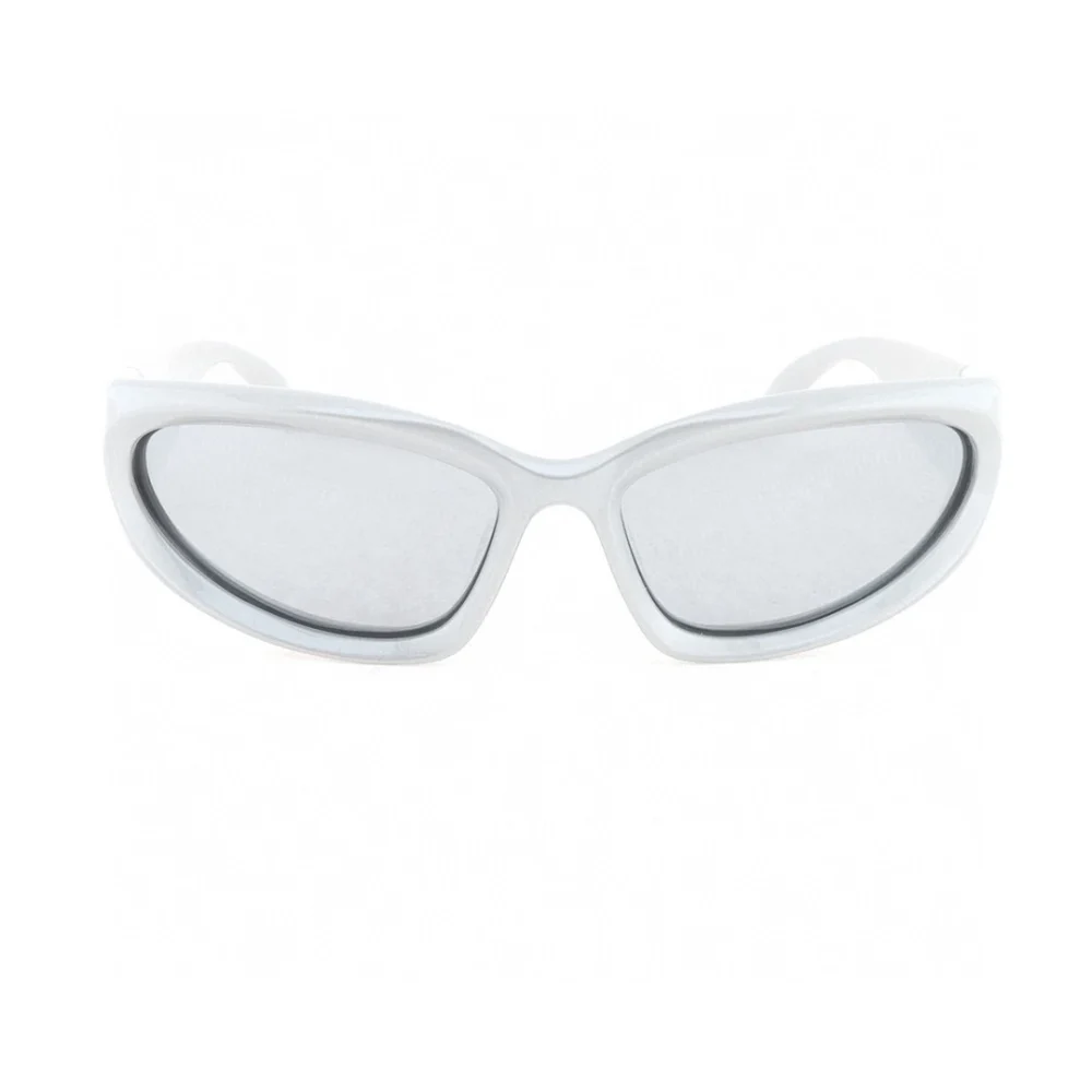 Silberne Cat-Eye-Sunglasses - etkick uk