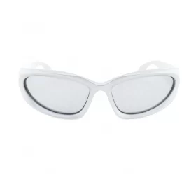 Silberne Cat-Eye-Sunglasses