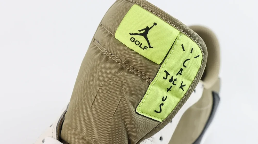 Jordan 1 Low Golf x Travis Scott Neutral Olive - etkick reps