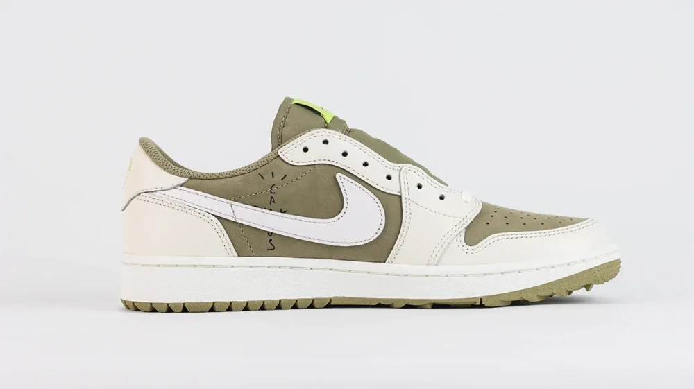 Jordan 1 Low Golf x Travis Scott Neutral Olive - etkick reps