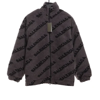 Balenciaga Sherpa jacket by Barrage Reps - etkick uk