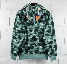 BAPE GREEN CAMO HOODIE Reps