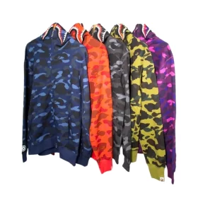 Bape Shark 1st Camo Hoodie Reps