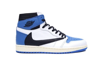 TOP Air Jordan 1 Retro High OG SP Travis Scott Fragment Military Blue REPS