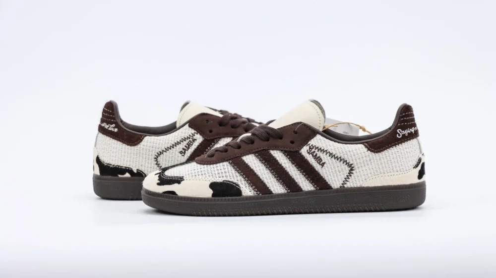 Samba OG NOTITLE Cow Print TOP REPS - etkick uk