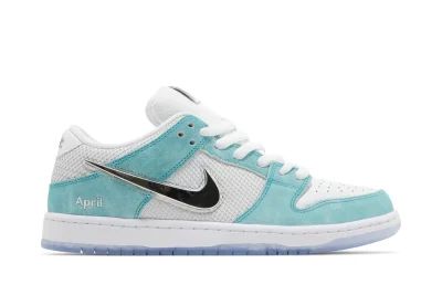 TOP April Skateboards x Dunk Low SB 'Turbo Green' REPLICA