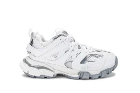 BALENCIAGA Track Sneaker White & Silver