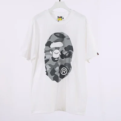 Bape Camo Large Monkey Head T-Shirt Reps - etkick uk