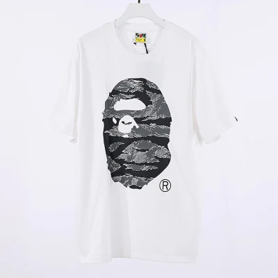 Bape Logo-Print Short Arm T-Shirt Reps - etkick uk