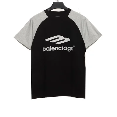 Balenciaga 3B Logo Printed T-Shirt Reps - etkick uk