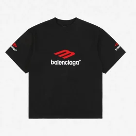 Balenciaga 3B Sports Icon Embroidered T-Shirt Reps