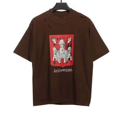 Balenciaga Anti-car Holes And Cracks T-shirt Reps - etkick uk