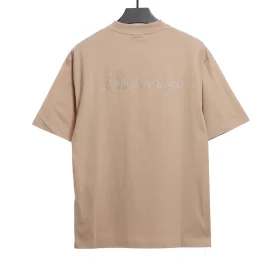 Balenciaga Hot Diamond Logo-T-Shirt Reps