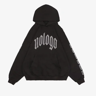 Balenciaga Hood With Nologo Letter Print Reps - etkick uk