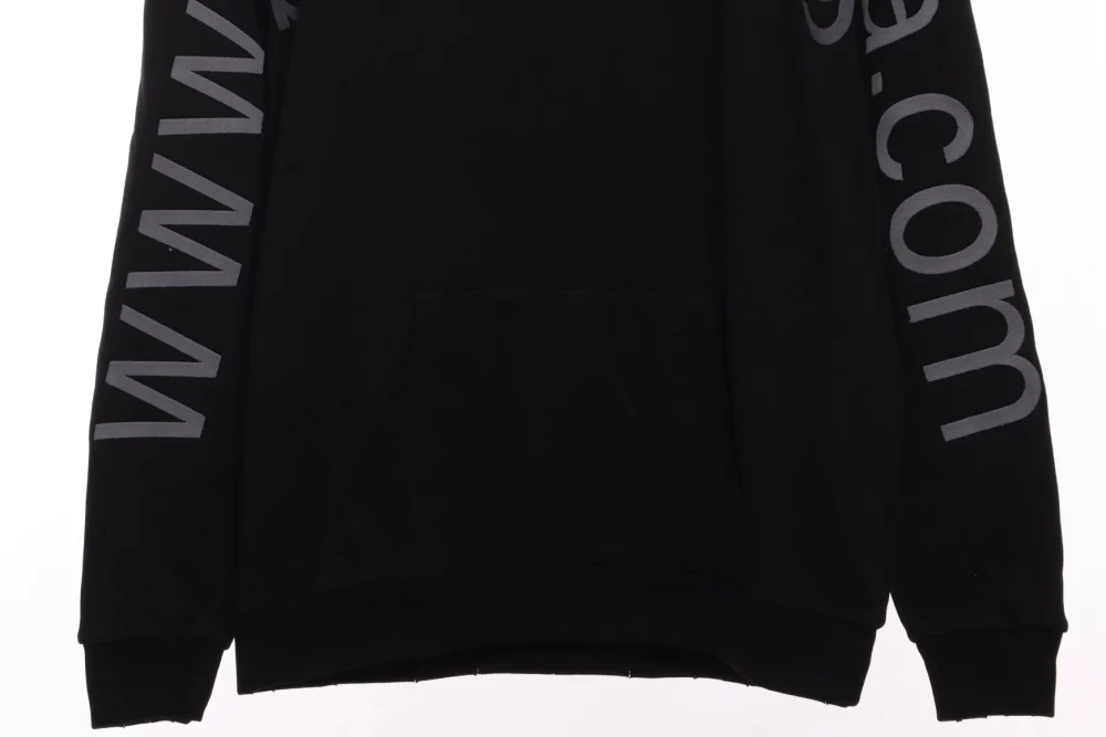 Balenciaga hoodie with logo print reps - etkick uk