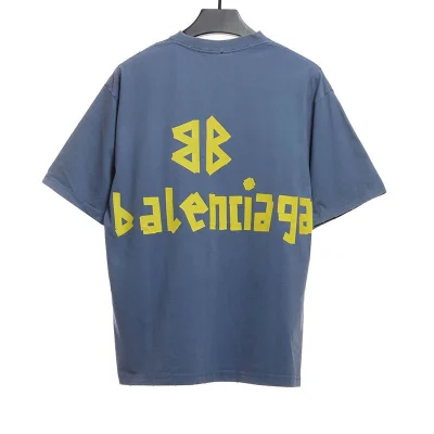 Balenciaga Masking Tape T-Shirt Reps - etkick uk