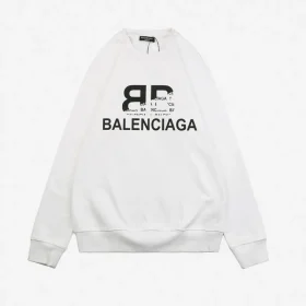 Balenciaga Sweatshirt With Patchwork Letter Print Reps