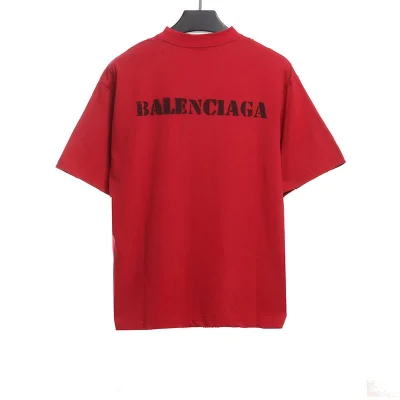 Balenciaga T-shirt with blurred letters Reps - etkick uk