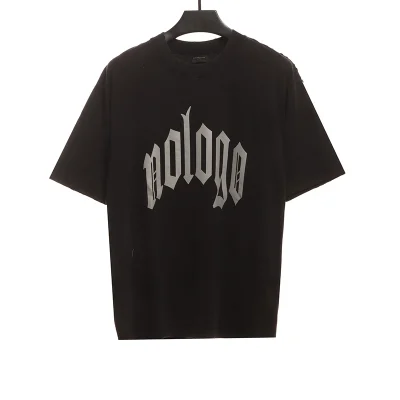 Balenciaga Used Look With Nologo Lettering T-Shirt Reps - etkick uk