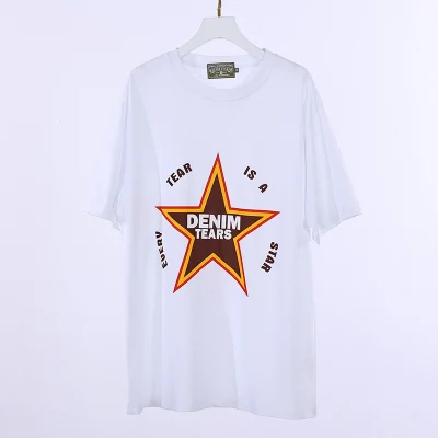 DENIM TEARS Every Tear Is A Star T-Shirt Reps - etkick uk