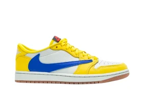 Travis Scott Jordan 1 Low OG SP Canary Top Replic