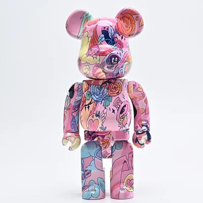 Faces of BE@RBRICK artist Kenny Scharf TOP REPS - etkick uk