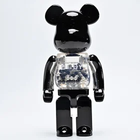 My first be@rbrick baby version in black and silver reps