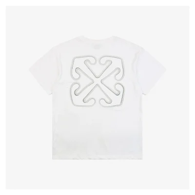 OFF-WHITE 24SS-T-shirt with anchor-arrow print Reps - etkick uk