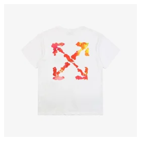Off-White Connecticut Limited T-Shirt With Orange Arrow Printing Reps