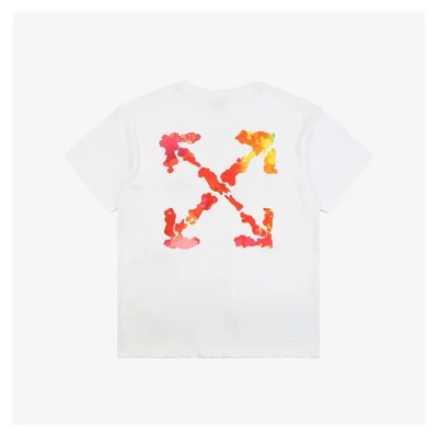 Off-White Connecticut Limited T-Shirt With Orange Arrow Printing Reps - etkick uk